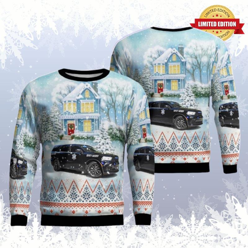 Columbia South Carolina Richland County Sheriffs Department Ugly Sweaters For Men Women