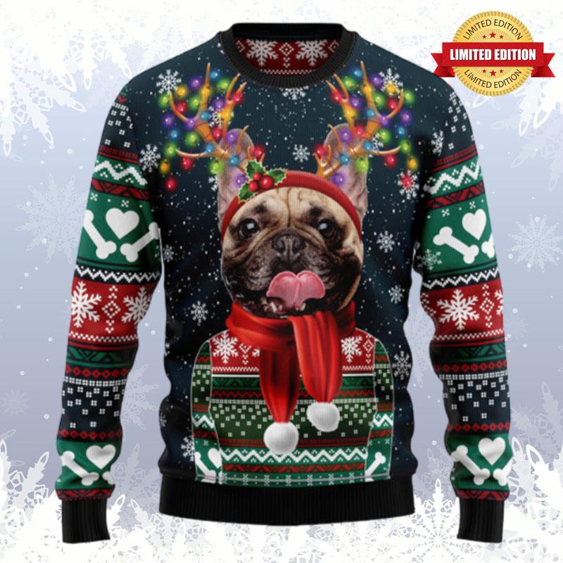 Cool French Bulldog Ugly Sweaters For Men Women