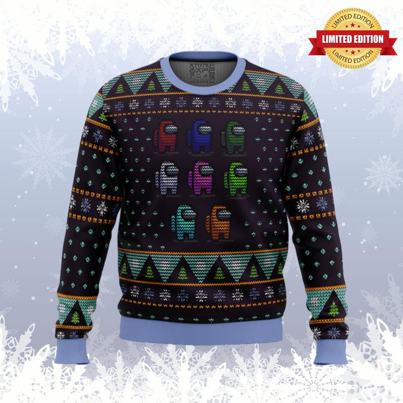 Crewmate Among Us Ugly Sweaters For Men Women