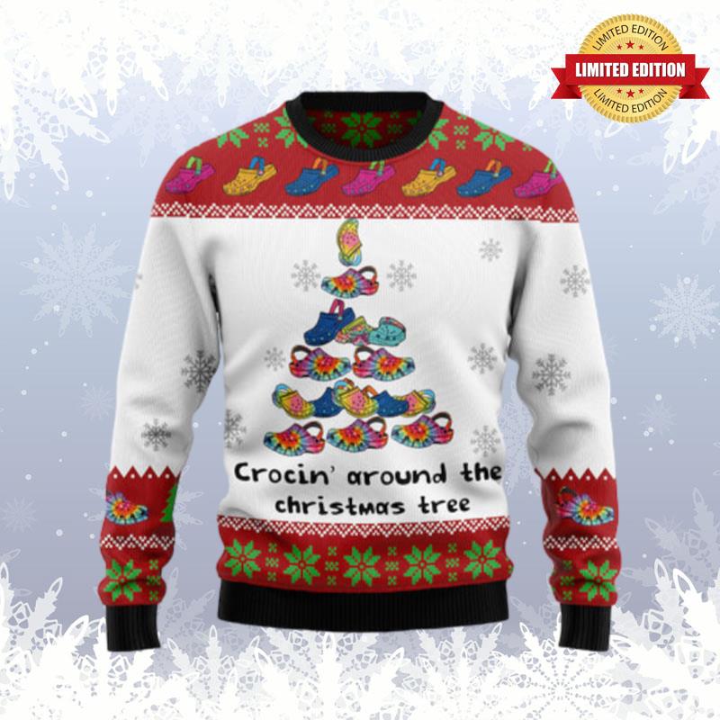 Crocin' Around The Christmas Ugly Sweaters For Men Women