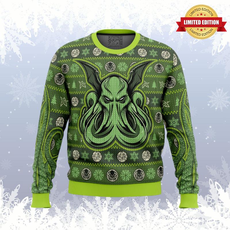 Cthulhu Ugly Sweaters For Men Women