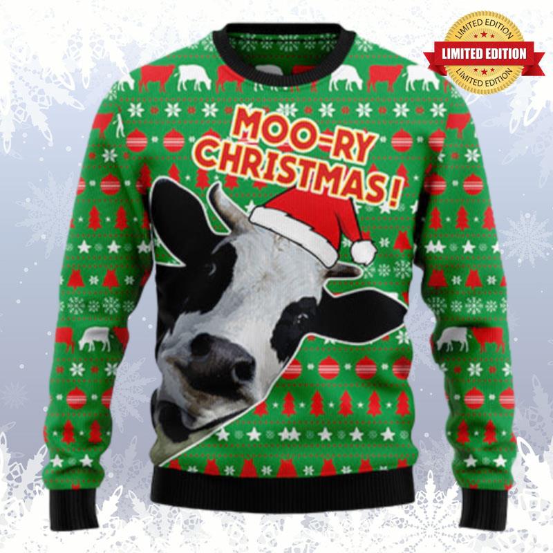 Cute Cow Ugly Sweaters For Men Women