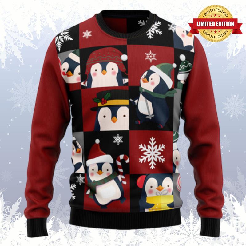 Cute Penguin Ugly Sweaters For Men Women