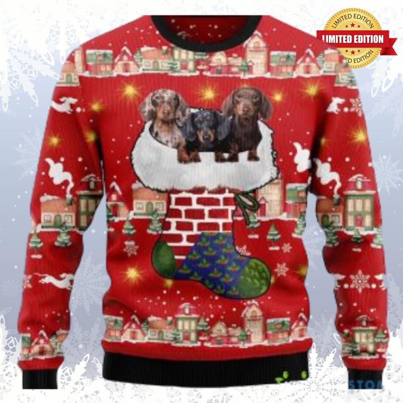 Dachshund Light Up Ugly Sweaters For Men Women