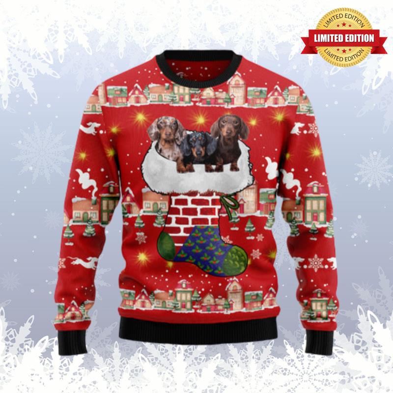 Dachshund Light Up Ugly Sweaters For Men Women