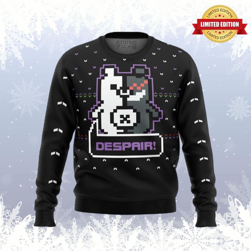 Danganronpa Monokuma Despair Ugly Sweaters For Men Women