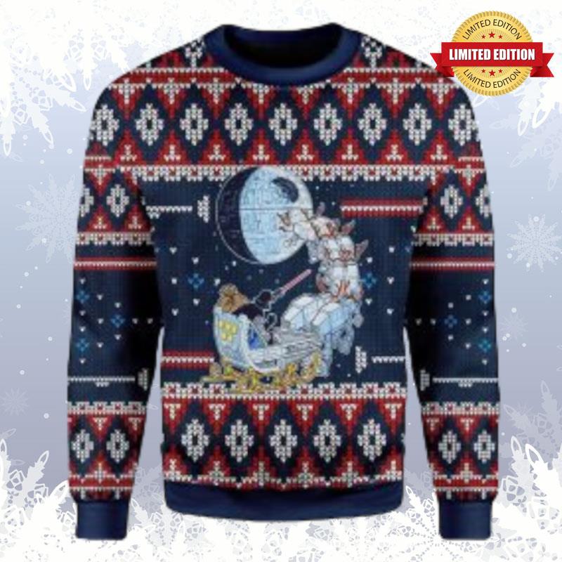Darth Satnta Ugly Sweaters For Men Women