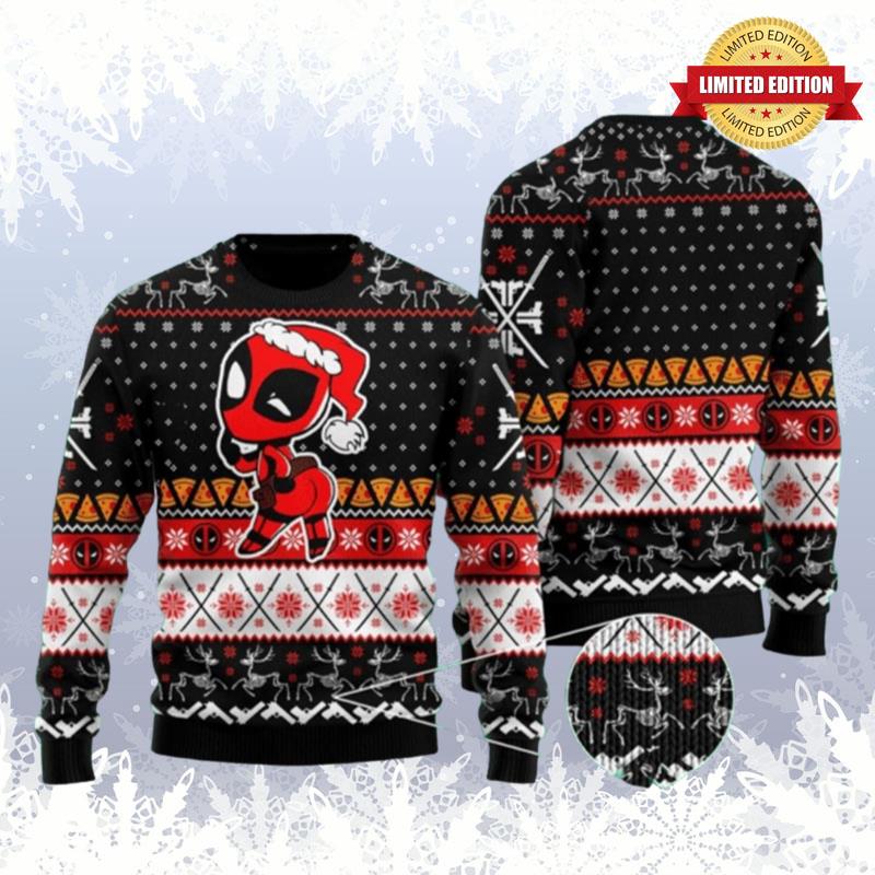 Deadpool Ugly Christmas Hoodie Sweatshirt Sweater Ugly Sweaters For Men Women