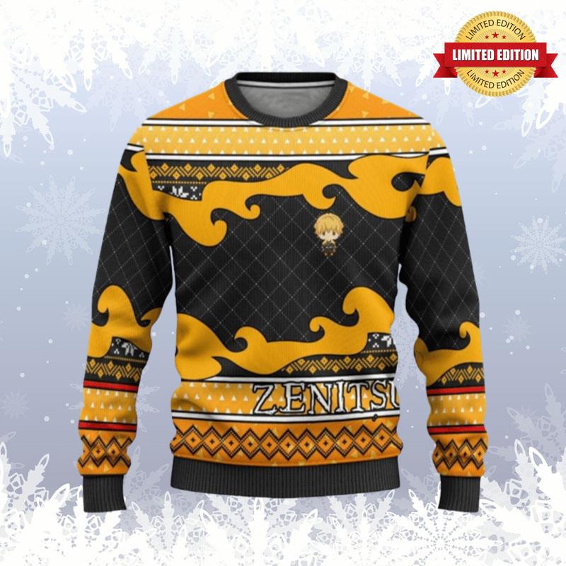 Demon Slayer Characters Ugly Sweaters For Men Women