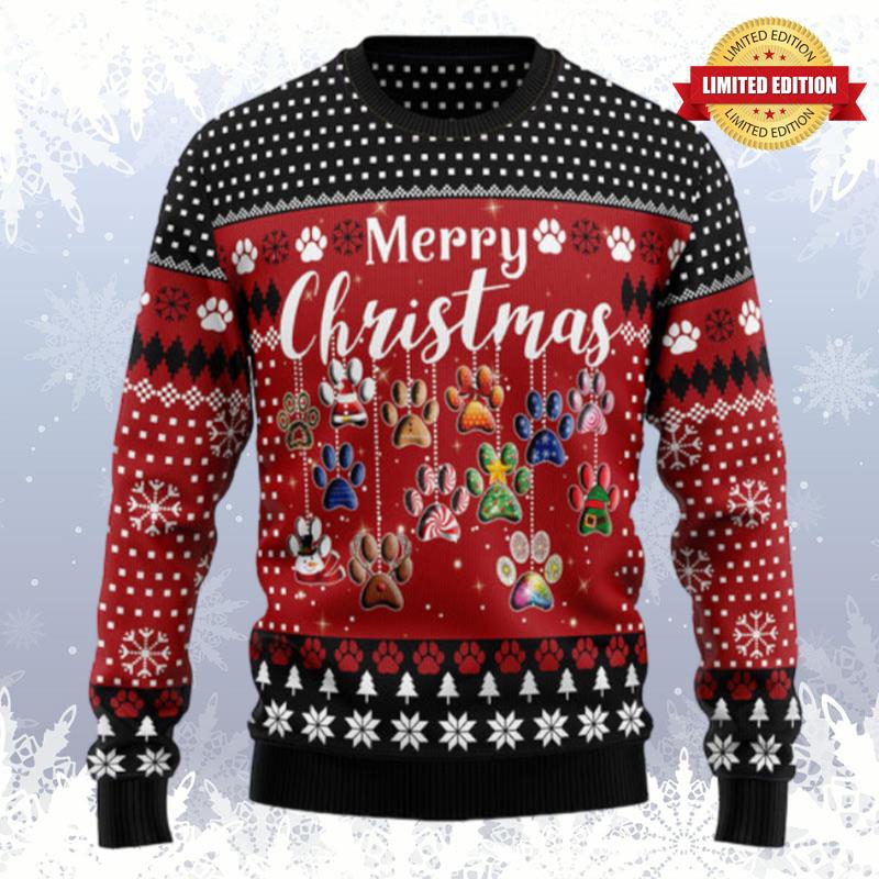 Dog Merry Christmas Ugly Sweaters For Men Women
