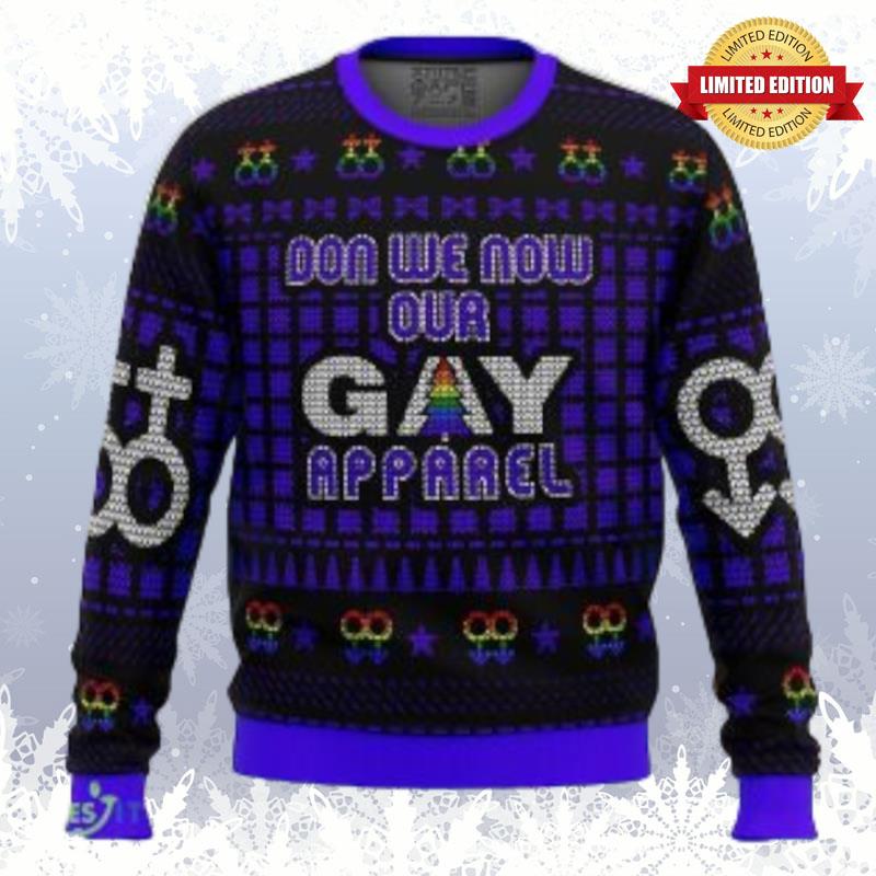 Don We Now Our Gay Apparel Lgbt Ugly Sweaters For Men Women