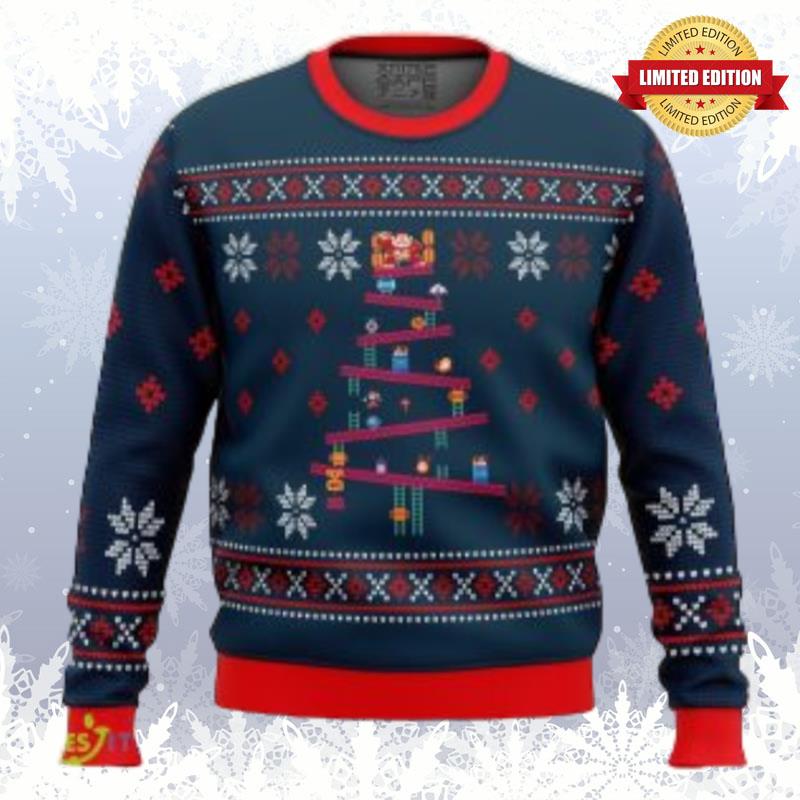 Donkey Kong Ugly Sweaters For Men Women - RugControl