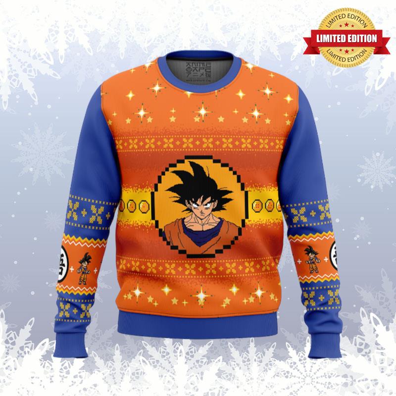 Dragon Ball Z Goku Christmas Ugly Sweaters For Men Women