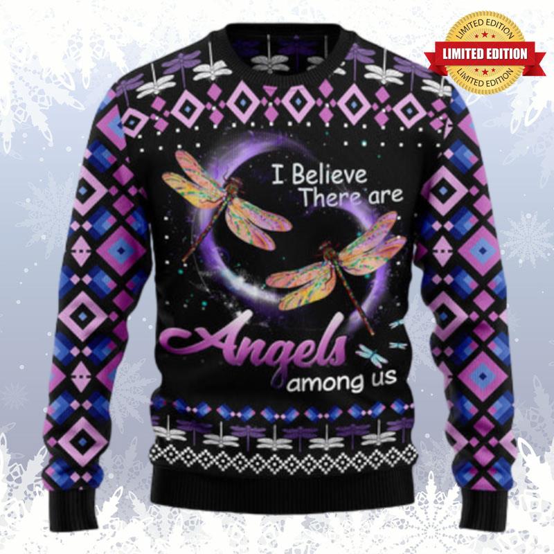 Dragonfly Angels Ugly Sweaters For Men Women