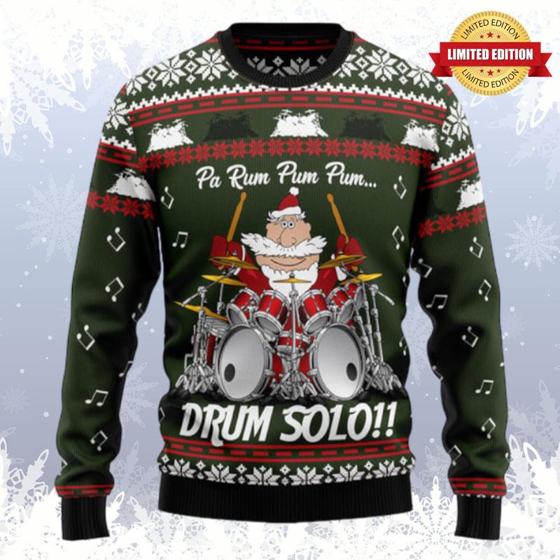 Drum Solo Ugly Sweaters For Men Women