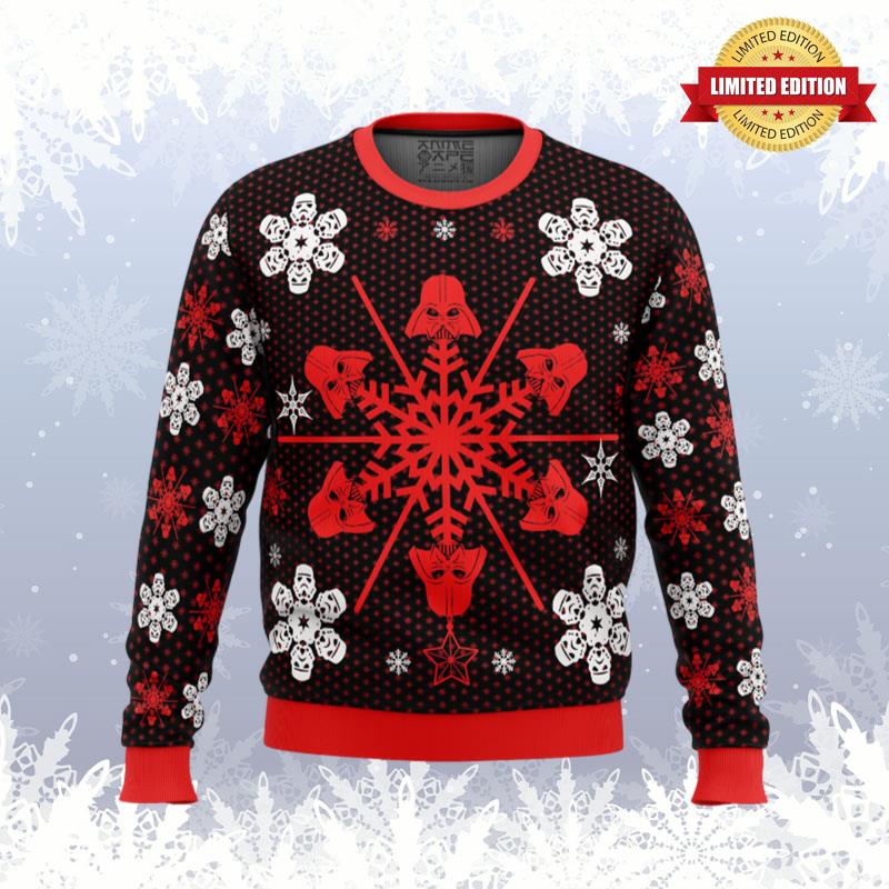 Empire Snowflakes Ugly Sweaters For Men Women
