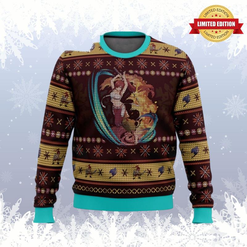 Fairy Tail Ugly Christmas Hoodie Sweater Ugly Sweaters For Men Women
