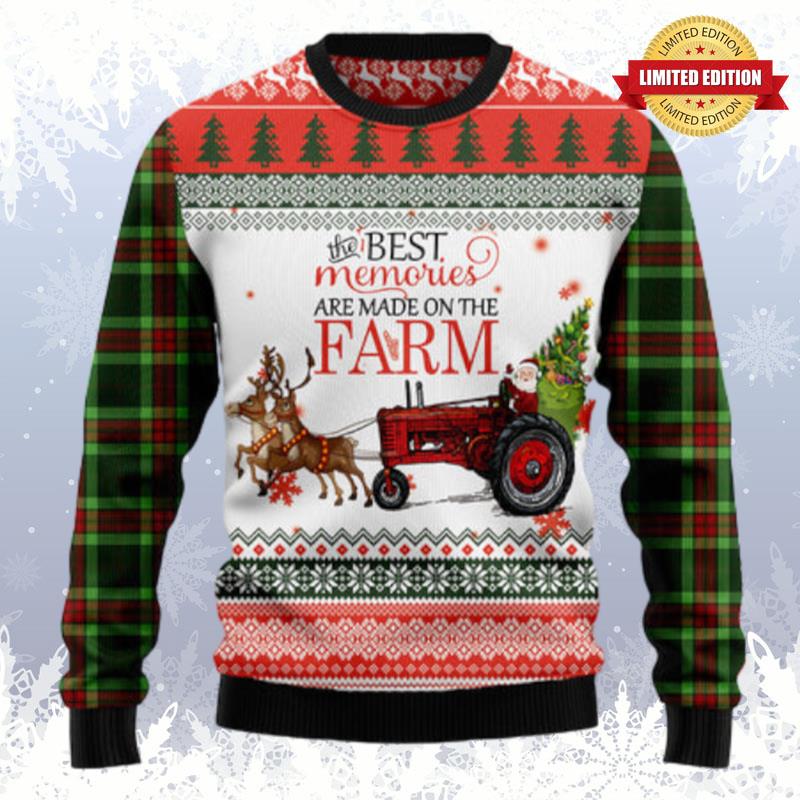 Farm Best Memories Ugly Sweaters For Men Women