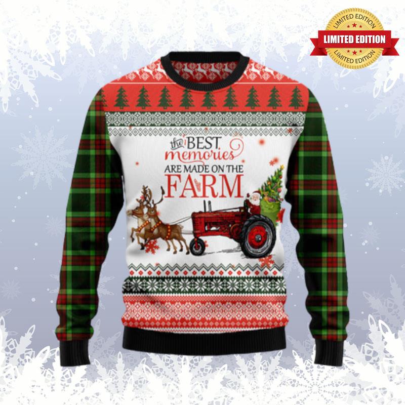 Farm Best Memories Ugly Sweaters For Men Women