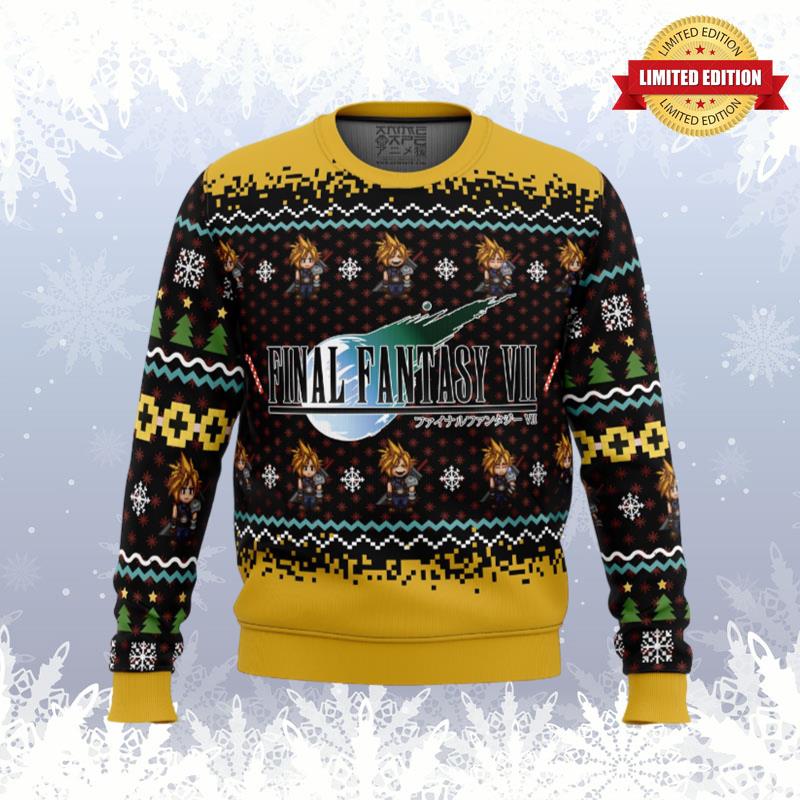 Final Fantasy VII Ugly Sweaters For Men Women