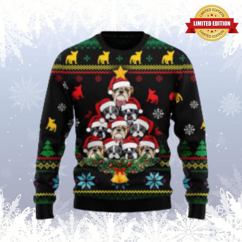 French Bulldog Funny Ugly Sweaters For Men Women