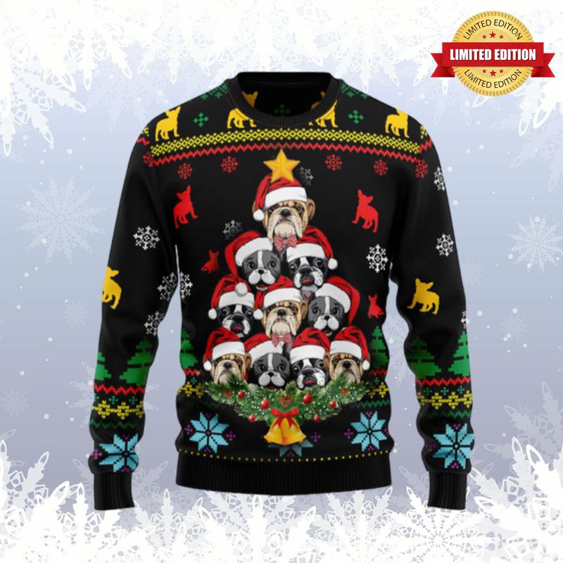 French Bulldog Ht92804 Ugly Sweaters For Men Women