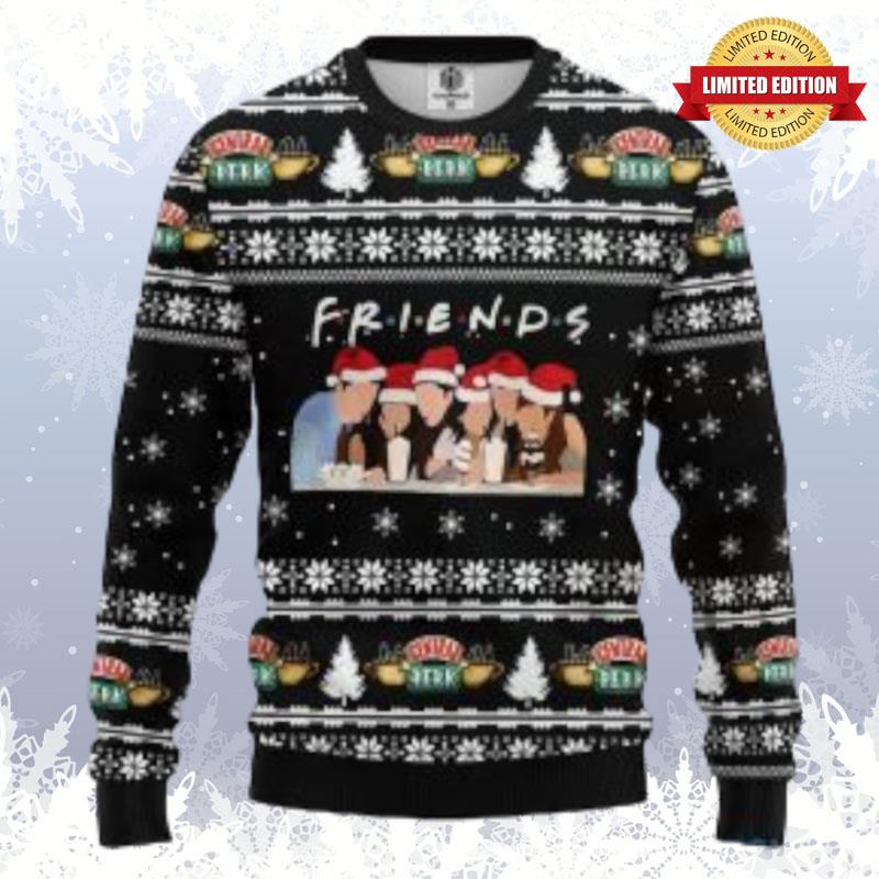 Friends Tv Show Knitted Christmas Ugly Sweaters For Men Women