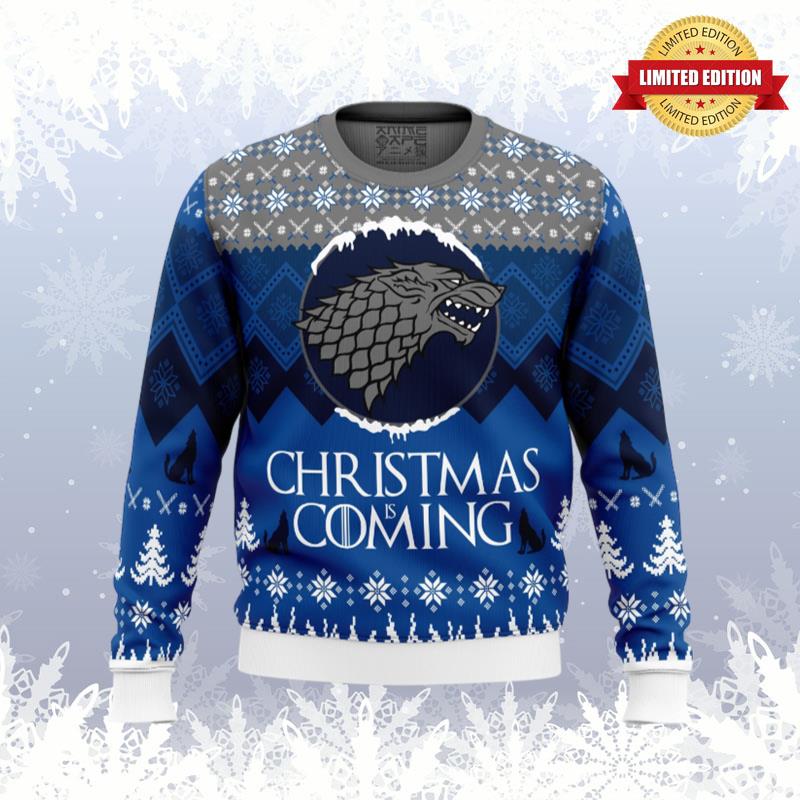 Game of Thrones Christmas is Coming Ugly Sweaters For Men Women