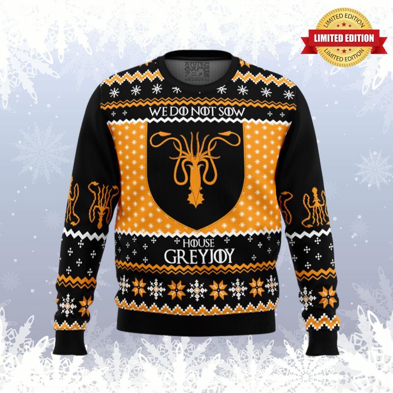 Game of Thrones House Greyjoy Ugly Sweaters For Men Women