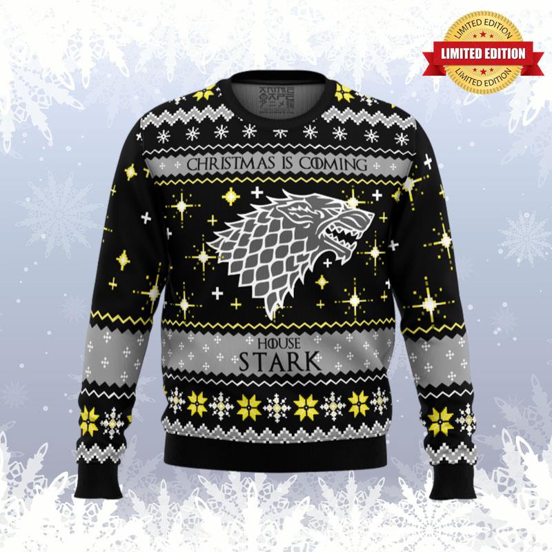Game of Thrones House Stark Ugly Sweaters For Men Women
