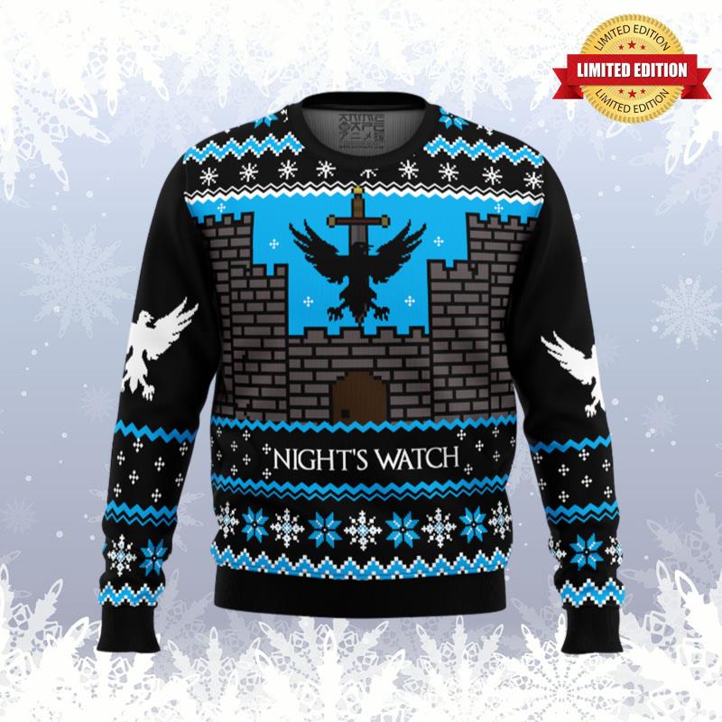 Game of Thrones Night's Watch Ugly Sweaters For Men Women