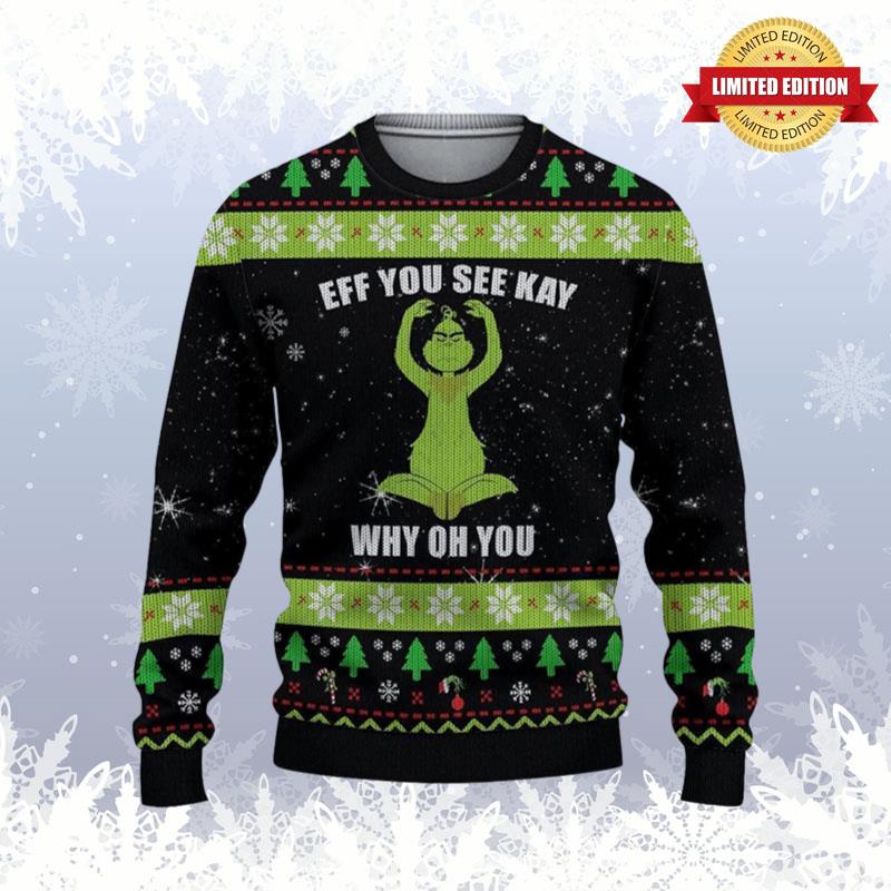 Garden Gnome Let It Snow Ugly Sweaters For Men Women