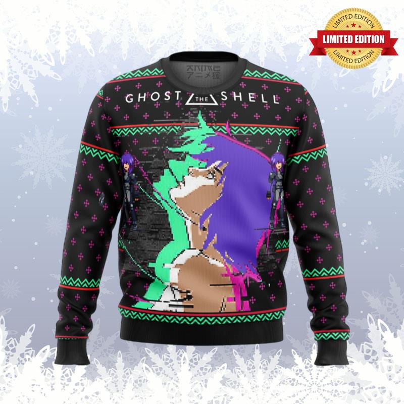 Ghost in the Shell Major Ugly Sweaters For Men Women