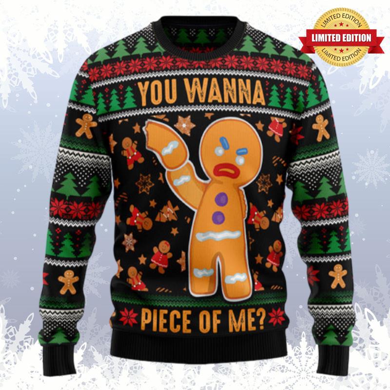 Gingerbread Man Ugly Sweaters For Men Women