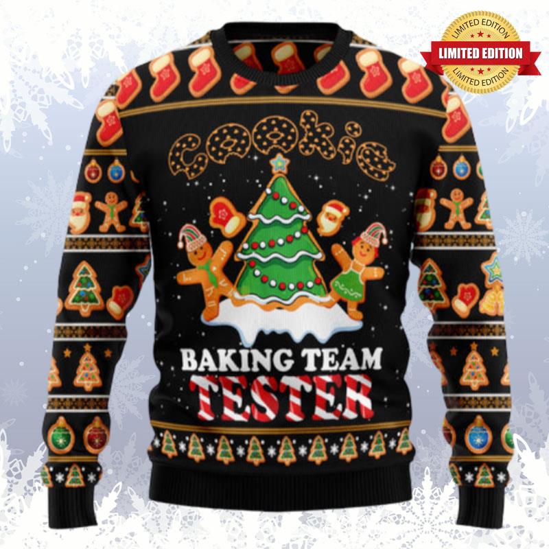 Gingerbread Tester Ugly Sweaters For Men Women