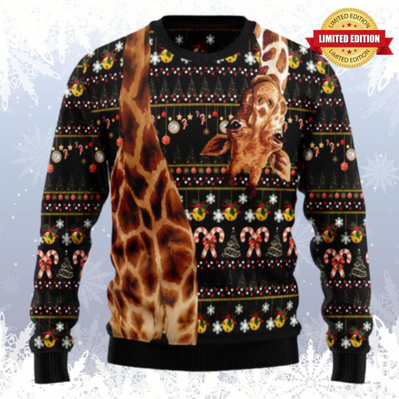 Giraffe Funny TY1211 Ugly Christmas Sweater Ugly Sweaters For Men Women