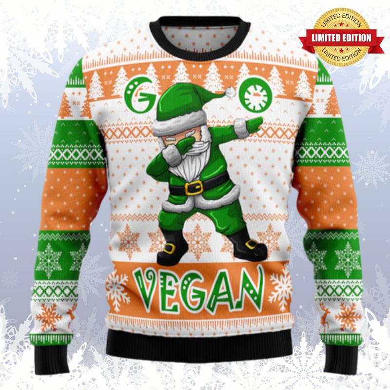 Go Vegan Ugly Sweaters For Men Women