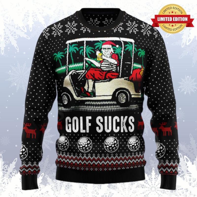 Golf Sucks Ugly Sweaters For Men Women