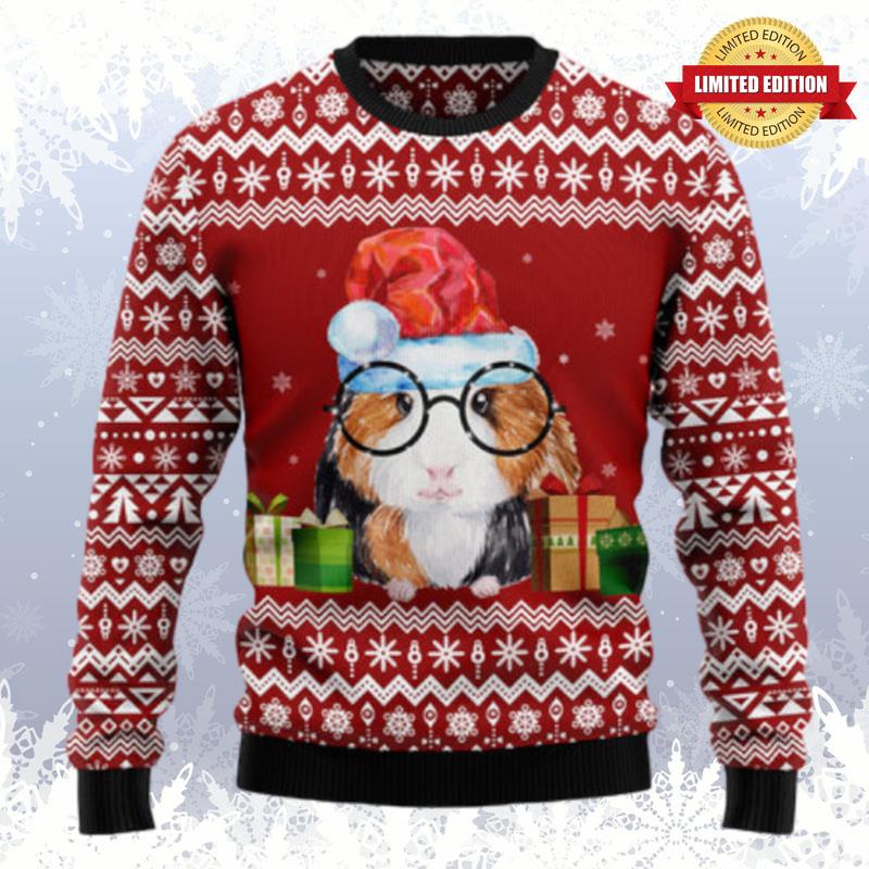 Guinea Pig Xmas Ugly Sweaters For Men Women