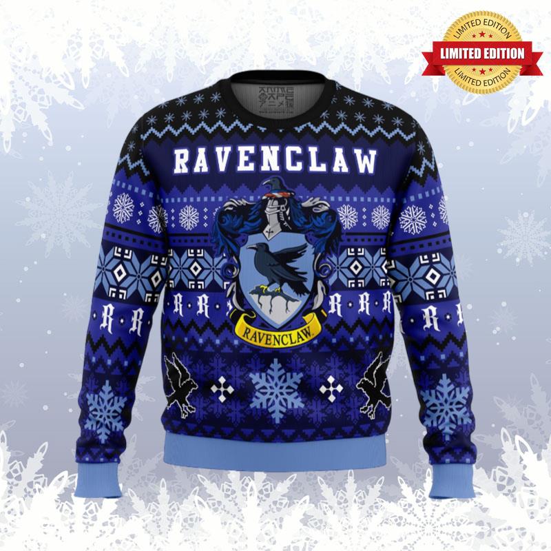 Harry Potter Ravenclaw House Ugly Sweaters For Men Women