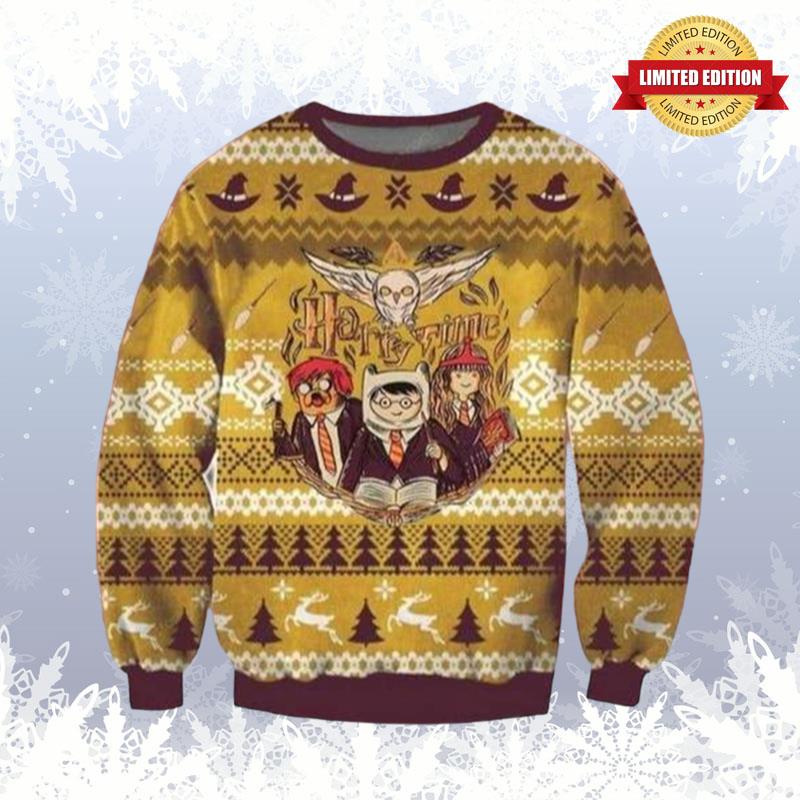 Harry Potter Wand Spells Knitting Ugly Sweaters For Men Women