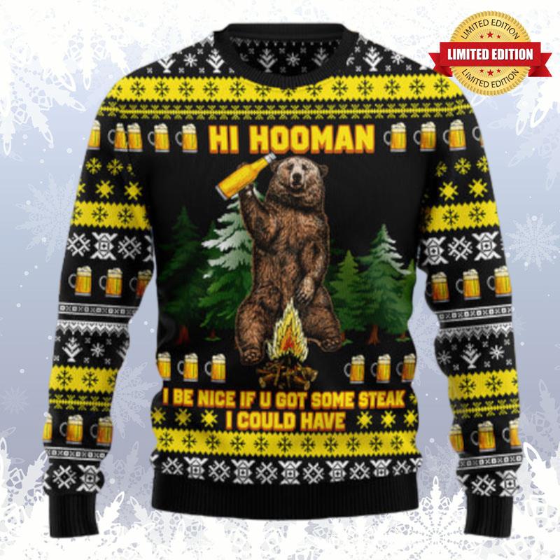 Hi Hooman Ugly Sweaters For Men Women