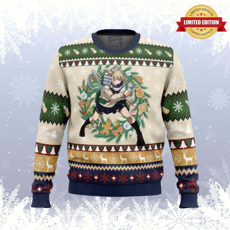 Himiko Tora Christmas My Hero Academia Ugly Sweaters For Men Women