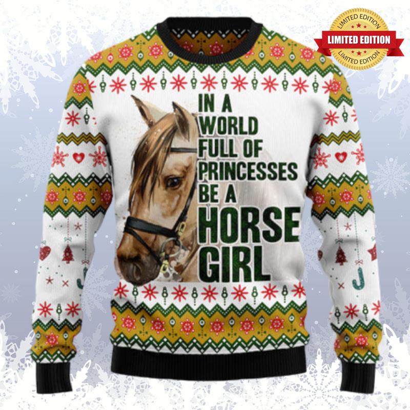 Horse Girl Ugly Sweaters For Men Women