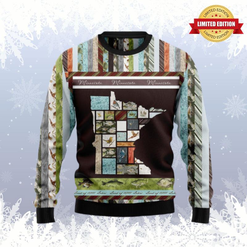 In The Deep Heart Of Minnesota Ugly Sweaters For Men Women