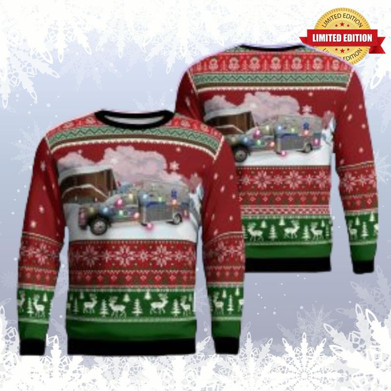 Iowa West Des Moines Emergency Medical Services Aop Ugly Sweaters For Men Women