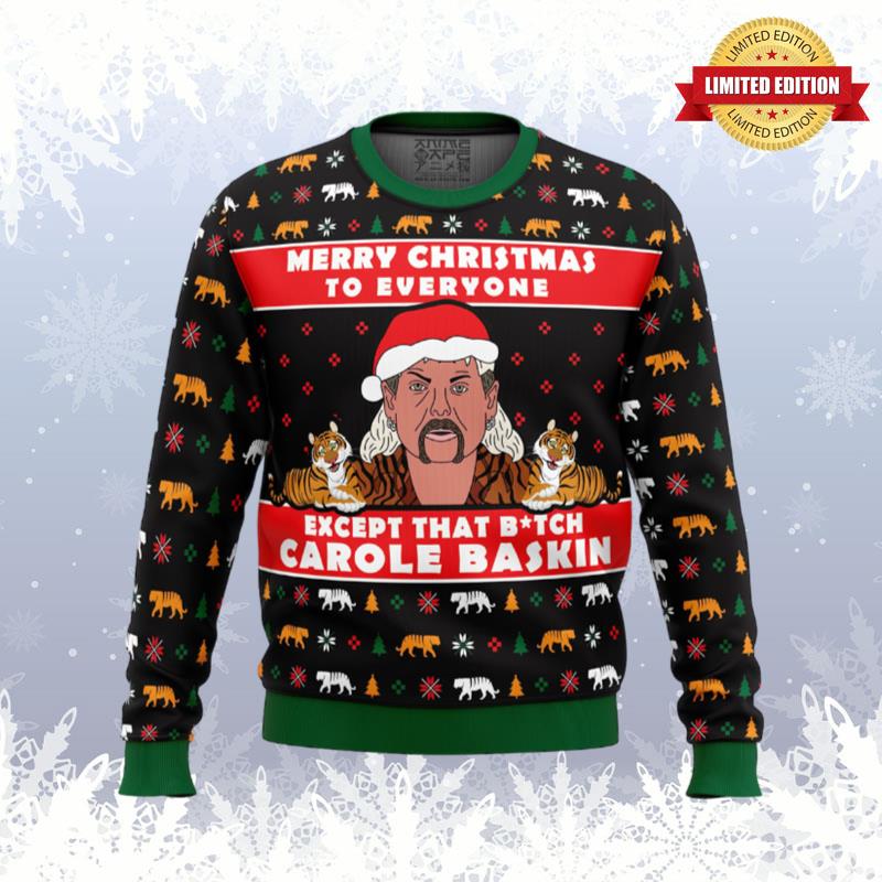 Joe Exotic Tiger King Ugly Sweaters For Men Women