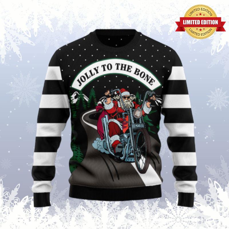 Jolly To The Bone Ugly Sweaters For Men Women