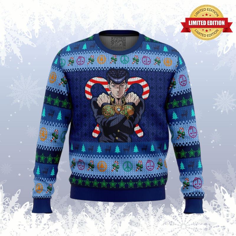 Josuke Higashikata Jojo's Bizarre Adventure Ugly Sweaters For Men Women