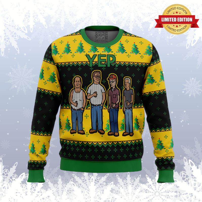 King of the Hill Yep Ugly Sweaters For Men Women